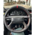 Fiat Uno Direksiyon Kılıfı (Noktalı Karbon Yüzüklü)
