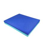 Fiauli Denge antrenman pedi, ekstra geniş yoga, erkekler ve kadınlar için, yüksek yoğunluklu TPE çekirdek stabilitesi, kaymaz fitness matı, ideal fizyoterapi, günlük antrenman, kolay, karışık renkler