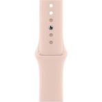 Fibaks 2 3 4 5 6 Se Nike 38MM 40MM Uyumlu Kordon Kayış Bileklik Klasik Spor Silikon Band - Pembe