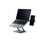 Fibaks Alüminyum Katlanır 40kg Kapasite 360° Laptop Ipad Macbook Tablet Standı & Magsafe Telefon Tutucu