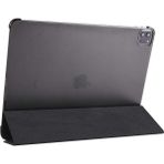 Fibaks Apple iPad Pro 12.9 2021 (5.nesil) Uyumlu Smart Kapak Uyku Modlu Tablet Kılıfı - Siyah
