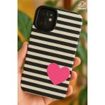 Fibaks Apple iPhone 11 Kılıf Desenli Tasarımlı Figürlü Kamera Korumalı Silikon Renkli Kapak - Cute Zebra