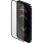 Fibaks Apple iPhone 12 Pro Max Tam Ekran Koruyucu Kırılmaz Cam 9H Temperli Koruma Dayanıklı 5D - Şeffaf