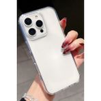 Fibaks Apple iPhone 16 Pro Kılıf Renksiz Şeffaf Yumuşak Ince Esnek Silikon Kapak