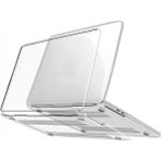 Fibaks Apple Macbook Air 13 M1 Çip 2020 Kılıf A2337 A1932 A2174 Uyumlu Kılıf Şeffaf Kılıf Hava Menfezli Tam Koruma Kristal Kapak - Air M1/M2 A2337