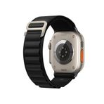 Fibaks Apple Watch 10/11 42mm 41/40/38 MM Uyumlu 9/8/7/6/5/4/3/SE Kordon Kayış Renkli Dikişsiz Kumaş Alpine