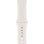 Fibaks Apple Watch 11/10 46MM 9/8/7/6/5/4/3/SE/ULTRA/HK/PRO/MAX 49MM 45MM 44MM Uyumlu Kordon Kayış Bileklik Klasik Spor Silikon Band - Beyaz