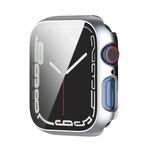 Fibaks Apple Watch 2 3 4 5 6 Se 44mm Uyumlu Kılıf Kasa Ve Ekran Koruyucu 360 Tam Koruma Kapak