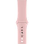 Fibaks Apple Watch Series 10/11 42MM 10/9/8/7/6/5/4/3/SE 41MM 40MM 38MM Kordon Kayış Bileklik Klasik Spor Silikon Band - Gold