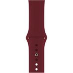 Fibaks Apple Watch Series 10/11 42MM 10/9/8/7/6/5/4/3/SE 41MM 40MM 38MM Kordon Kayış Bileklik Klasik Spor Silikon Band - Mürdüm