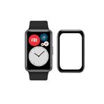 Fibaks Huawei Band 8 Tam Kaplayan Ultra Ince Kavisli Çerçeveli Saat Ekran Koruyucu