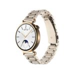 Fibaks Huawei Gt4 41MM Kordon Paslanmaz Çelik Stainless Steel Baklalı Ayarlanabilir Akıllı Saat Kordonu - GT4 18mm - Starlight