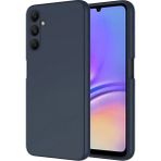 Fibaks Samsung Galaxy A15 Kılıf Kadife Lansman Soft Yumuşak Liquid Silikon Kamera Korumalı Kapak - Lacivert