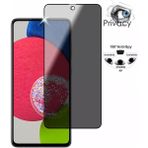 Fibaks Samsung Galaxy S23 Uyumlu Hayalet Ekran Koruyucu Tam Kapatan Gizli Tamperli Cam - Siyah - Galaxy S23 5G