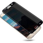 Fibaks Samsung Galaxy S7 Edge Uyumlu Tam Kaplayan Hayalet Mat Seramik Parmak Izi Yapmaz Ekran Koruyucu - Mat Siyah