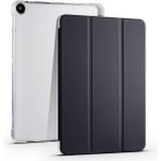 Fibaks Samsung Galaxy Tab A9 SM-X110 Uyumlu Smart Kapak Katlanabilir Koruyucu Uyku Modlu Tablet Kılıfı - Glx A9 - Siyah