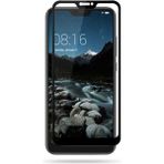 Fibaks Xiaomi Mi 8 Lite Tam Ekran Koruyucu Kırılmaz Cam 9H Temperli Koruma Dayanıklı 5D - Şeffaf
