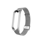 Fibaks Xiaomi Mi Band 3 4 Kordon Akıllı Bileklik Kasa Korumalı Paslanmaz Hasır Örgü Metal Milano Kordon