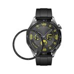 Fibaks Xiaomi Mi Watch Color Uyumlu Tam Kaplayan Kavisli Siyah Çerçeveli Saat Ekran Koruyucu