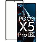 Fibaks Xiaomi Poco X5 Pro 5g Uyumlu Tam Kaplayan Tamperli Cam Ekran Koruyucu - Şeffaf