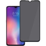 Fibaks Xiaomi Redmi Note 8 Uyumlu Tam Kaplayan Hayalet Ekran Koruyucu Gizli Cam - Siyah