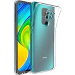 Fibaks Xiaomi Redmi Note 9 Kılıf Şeffaf Lüx Süper Yumuşak 0.3mm Ince Slim Silikon