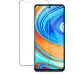 Fibaks Xiaomi Redmi Note 9s Ekran Koruyucu Kısa Temperli Sert Cam 9H Kırılmaz Cam Koruma Maxi - Şeffaf