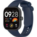 Fibaks Xiaomi Smart Band 8 Pro - Mi Band 8 Pro Uyumlu Akıllı Saat Bileklik Kordonu Yumuşak Silikon Kayış - Lacivert - SmartBnd8Pro