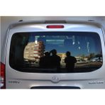 Fiber Aksesuar Fiberaksesuar Mercedes Citan Tek Kapı Astarlı Spoiler