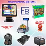 Fiber Barkod Manav Barkod Sistemleri- 7 / Fiber Barkod - J1800