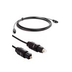 Fiber Optik Dijital Sinema Sistemi Ses Kablosu Optical Toslink Audio 10 Mt (SİYAHHH)