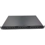 FIBER OPTIK PATCH PANEL ( 1U 12 PORT LC DUBLEX - SC SIMPLEX , RAYLI KIZAKLI ÇEKMECE, MODULER YUVALI ) - BOŞ - LC FİBER PANEL