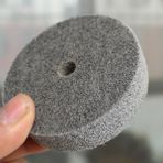 Fiber parlatma tekerleği aşındırıcı lehçe 800 kum metal taşlama Polisaj skoch