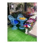 Fiberglass Garden Bahçe Balkon Takımı, Sandalye, Masa Takımı, Bahçe Masası