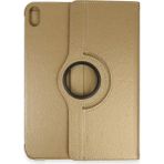 Fiberliz Newface Apple iPad 2022 10.9 (10.nesil) Kılıf 360 Tablet Deri Kılıf - Gold