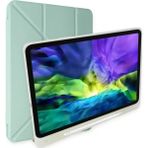 Fiberliz Newface Apple iPad 2022 10.9 (10.nesil) Kılıf Kalemlikli Mars Tablet Kılıfı - Açık Yeşil