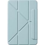Fiberliz Newface Apple iPad 2025 10.9 10.nesil (A16) Edz Manyetik Standlı Tablet Kılıfı - Mavi