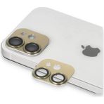 Fiberliz Newface Apple iPhone 11 Pers Alüminyum Kamera Lens - Gold