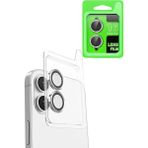 Fiberliz Newface Apple iPhone 16 Plus Raze Metal Kamera Lens - Beyaz