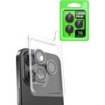 Fiberliz Newface Apple iPhone 16 Pro Max Raze Metal Kamera Lens - Siyah