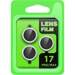 Fiberliz Newface Apple iPhone 17 Pro Raze Metal Kamera Lens - Gümüş