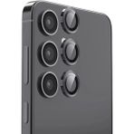 Fiberliz Newface Samsung Galaxy S25 Raze Metal Kamera Lens - Siyah