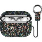 Fiberliz Onegif Apple Airpods 2 (2.nesil) Bright Simli Airpods Kapak - Siyah
