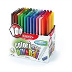 Fibracolor 10040 Mati Max Kalın 12 Renk Kuru Boya Kalemi