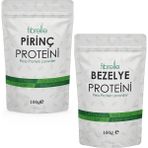 Fibrelle Bezelye ve Pirinç Protein Tozu 100 gr Yüksek Protein Oranı
