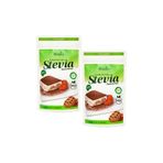 Fibrelle Double Zero Slim 400gr X 2 Paket Stevialı Tatlandırıcı Ketojenik / Zero Sıfır Kalori /vegan