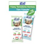 Fibril Beyaz Sirkeli Sabun ve Temizlik Kokulu 2x50'li Yüzey Temizlik Havlusu