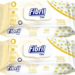 Fibril Papatya Kapaklı 2x90 Yaprak Bebek Islak Mendili