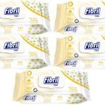 Fibril Papatya Kapaklı 5x90 Yaprak Bebek Islak Mendili