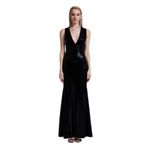 FICKLE HEARTS Bellatrix Maxi Elbise Siyah 38